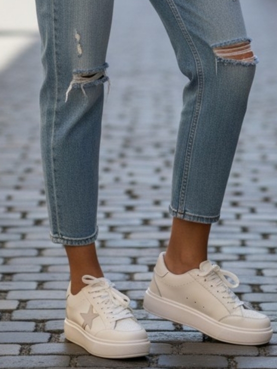 Vintage Havana Shoes - Vintage Havana - NEW Lauree Vegan Platform Court Sneakers Shoes Women's Size 9